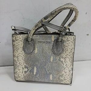 Michael Kors Metallic Faux Snakeskin Purse Crossbody Animal Print